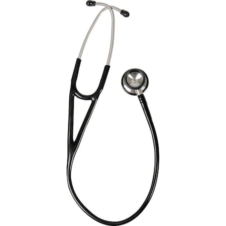 Medline Stethoscope, Cardiology, 17", Black/STST MIIMDS92500